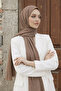 شال بني فاتح - شال من الخيزران الطبيعي - شال إسلامي خفيف الوزن، قابل للتنفس، مقاوم للانزلاق - شال من الخيزران