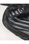 Transparent Knitted Fabric in Black Color 140X270Cm