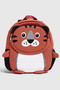 3D Tiger Figured Neoprene Kindergarten and Nursery Bag - Water Repellent Lightweight Children's Backpack