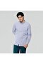 Men’s Cotton Slim Oxford Shirt with Embroidery - 7
