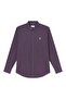 Men’s Cotton Slim Oxford Shirt with Embroidery