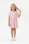Bunnyhopp Sea Theme Short Sleeve Girls Dress - 100% Cotton Pink Summer Dress - 5