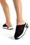Ljn 0826 Mesh Stone Detailed Flat Sole Slippers - 5