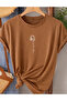 Unisex Crew Neck Oversize Cotton T-Shirt