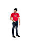 Men's Skinny Taper Stretch Cotton Denim Jeans Low Rise - 2