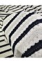 Black and White Knitted Fabric 150X230Cm - 2
