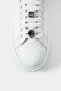 Icon Genuine Leather White Casual Comfortable Women's Sneaker - 4