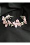 Epoxy Floral Pearl Detailed Bridal Crown Engagement Maternity Crown – Handmade Hair Accessory