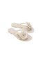 Harmonic Petals Ad Women'S-Girls' Flip Flops 37818-Cream