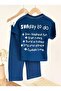 Boy's Sunday Printed T-Shirt and Striped Side Track Pants Set - 2