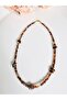 Natural Tiger's Eye Steel Combination Necklace That Can Be Used Separately - 4