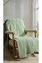 Breathable Cotton Single Pique - 160X230 cm Soft Textured Summer Coverlet