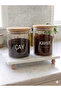 Marble Oil Container, Presentation Container, Spice Container Stand with Wooden Stand 24 X 12 cm - 4