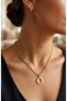Women's Twisted Chain O Letter Steel Necklace Does Not Tarnish - 2