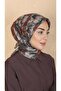 وشاح قطني ناعم مخيط يدويًا بنمط زهور الربيع - 2