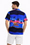 Men's Tropical Island Landscape Patterned Short Sleeve Shirt Hawaiian Style Summer Casual Fit - Patterned - 3
