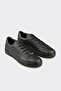 Black Leather Men's Casual Shoes - 2