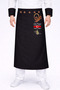 Chef Apron with Name Gift, Waist-Tie Chef Apron, Kitchen Aprons, Cafe Restaurant Apron, Chef