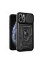 Husa pentru iPhone 11 Pro Max, Techsuit, TPU, Negru