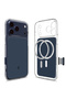 Husa pentru iPhone 17 Pro Max, Spigen, Silicon, Bleumarin - 2
