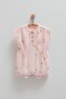Baby Girl Romper Strawberry Patterned Cotton Terry Fabric Summer Romper