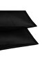 Linestyle 2-Piece Pillowcase 100% Cotton Satin Black 50X70 Black - 2