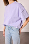 100% Cotton Oversized Basic Tshirt - 3