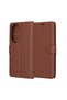 Case for Oppo Reno10, Techsuit, PU, ​​Brown - 6