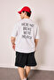 100% Cotton Basic Tshirt with Printed Back - 4