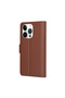 Husa pentru iPhone 14 Pro, Techsuit, PU, Maro - 5