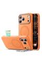 iPhone 17 Pro Case, Cloud Soft HaloLock Kickstand, shockproof, black