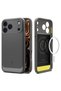 Case for iPhone 17 Pro, Spigen, TPU, Gray