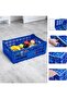52L Heavy Duty Collapsible Plastic Storage Crate, 2pcs - 4