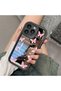 iPhone 15 Plus Compatible Mirrored Butterfly Themed Phone Case, Camera Protected, Stylish Design - 4