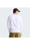 M Evolution Simple Dome Regular Long Sle Men's T-Shirt Nf0A8Eu3Fn41 White-S - 4