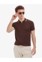Brown Slim Fit Sweater 50320803-Vr029
