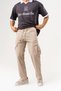 Ranger Cargo Pocket Detailed Elastic Waist Baggy Gabardine Trousers - 3