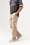 Ranger Cargo Pocket Detailed Elastic Waist Baggy Gabardine Trousers - 4