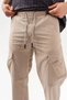 Ranger Cargo Pocket Detailed Elastic Waist Baggy Gabardine Trousers - 8