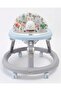 Multi-Functional Foldable Baby Walker - Flexible Wheels and Adjustable Height with High Back Cushioned Seat - 2