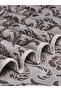 Sarmaşik Pillowed Bedspread Pique Set (Brown) - 3