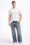 Men's Walker Crew Neck Slim Fit T-Shirt 100% Cotton - White