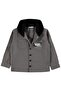 Double Pocket Hooded Shirt for 10-13 Years Old - Gray - 3