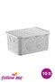 Embroidery Multi-Purpose Box 10Lt (White)