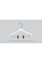 Wooden Hangers (Black Nickel Hooks) for Skirts and Trousers, 4 Pieces - 2