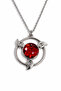 Naruto Sharingan Metal Necklace Silver Color 60 cm Chain Unisex Anime Accessory - 4