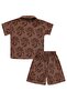 2-5 Years Old Set with Empirme Shirt - Brown - 5