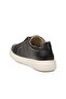 Black Genuine Leather Lace-Up Men's Casual Shoes 1362002 m - 4
