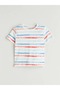 Lcw Baby Ecru Striped Baby Boy T-Shirt and Shorts 2-Pack - 2