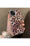 iPhone 13 Mini Compatible Leopard Pattern Shock Resistant Protective Phone Case